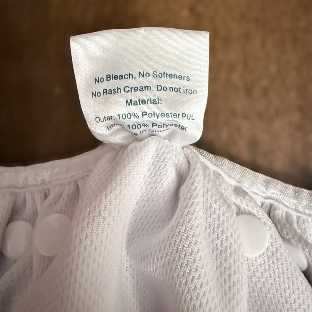 Cloth diaper covers or reusable swim diapers. Set of 3 to Grow with Baby